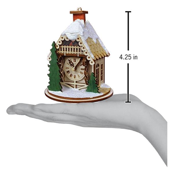 Alpine Time Clock Shoppe Ornament - #themonogram manor #
