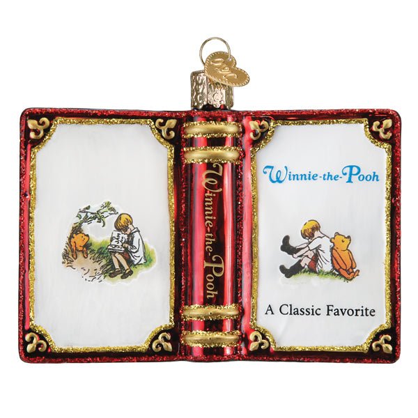 Winnie - the - Pooh Book Ornament - themonogram manor 