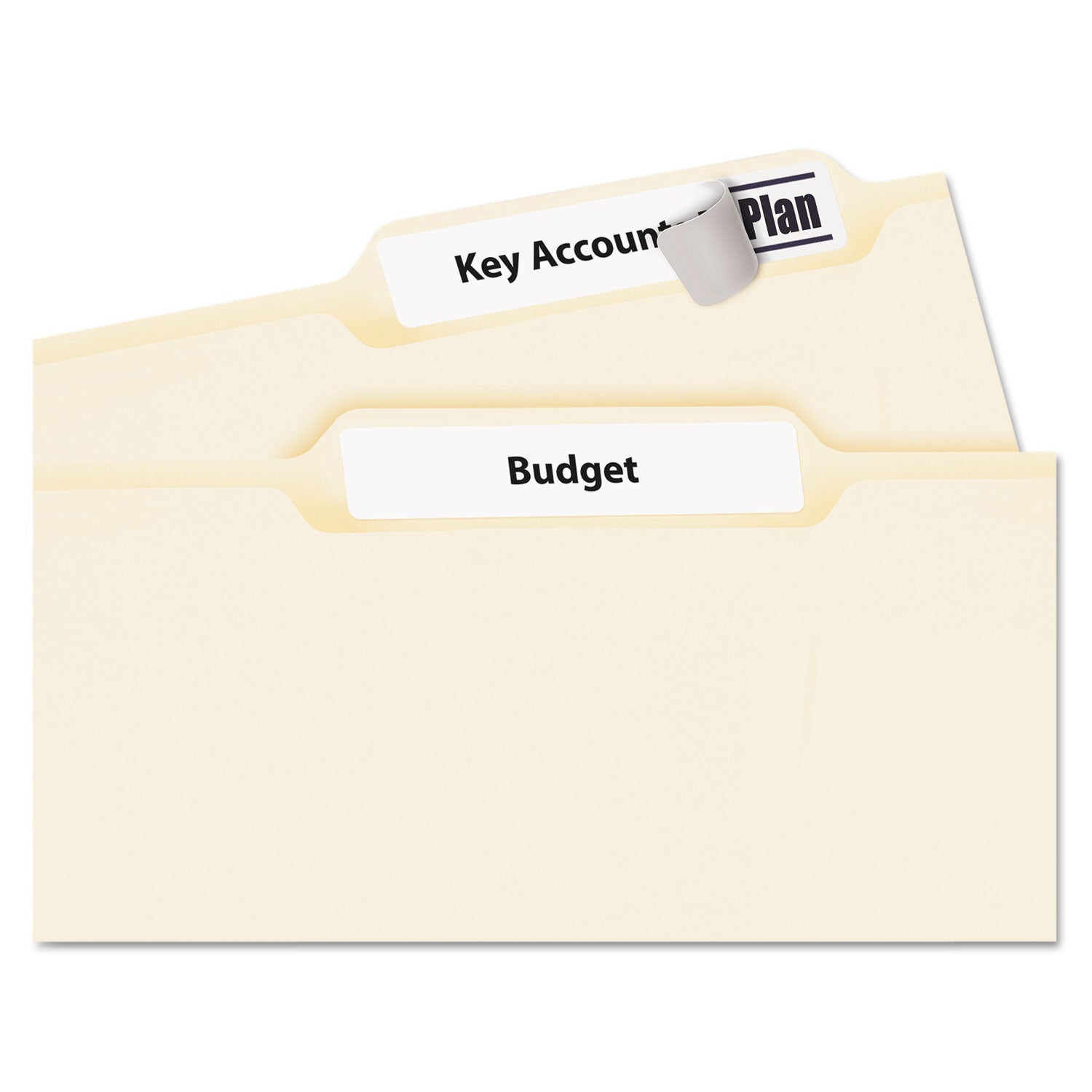 Avery Permanent TrueBlock File Folder Labels with Sure Feed Technology, 0.66 x 3.44, White, 30/Sheet, 60 Sheets/Box - themonogram manor 