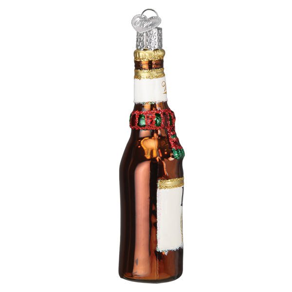 Holiday Miller Lite Bottle Ornament - themonogram manor 