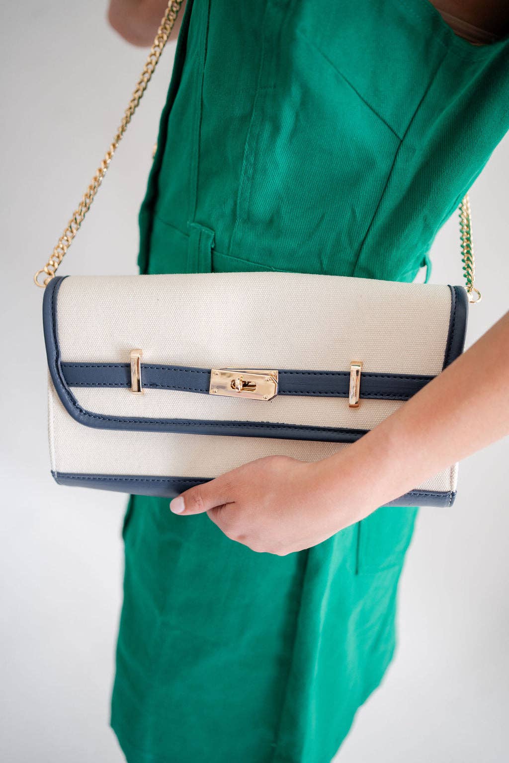 Andi - Canvas Clutch- WS - themonogram manor 