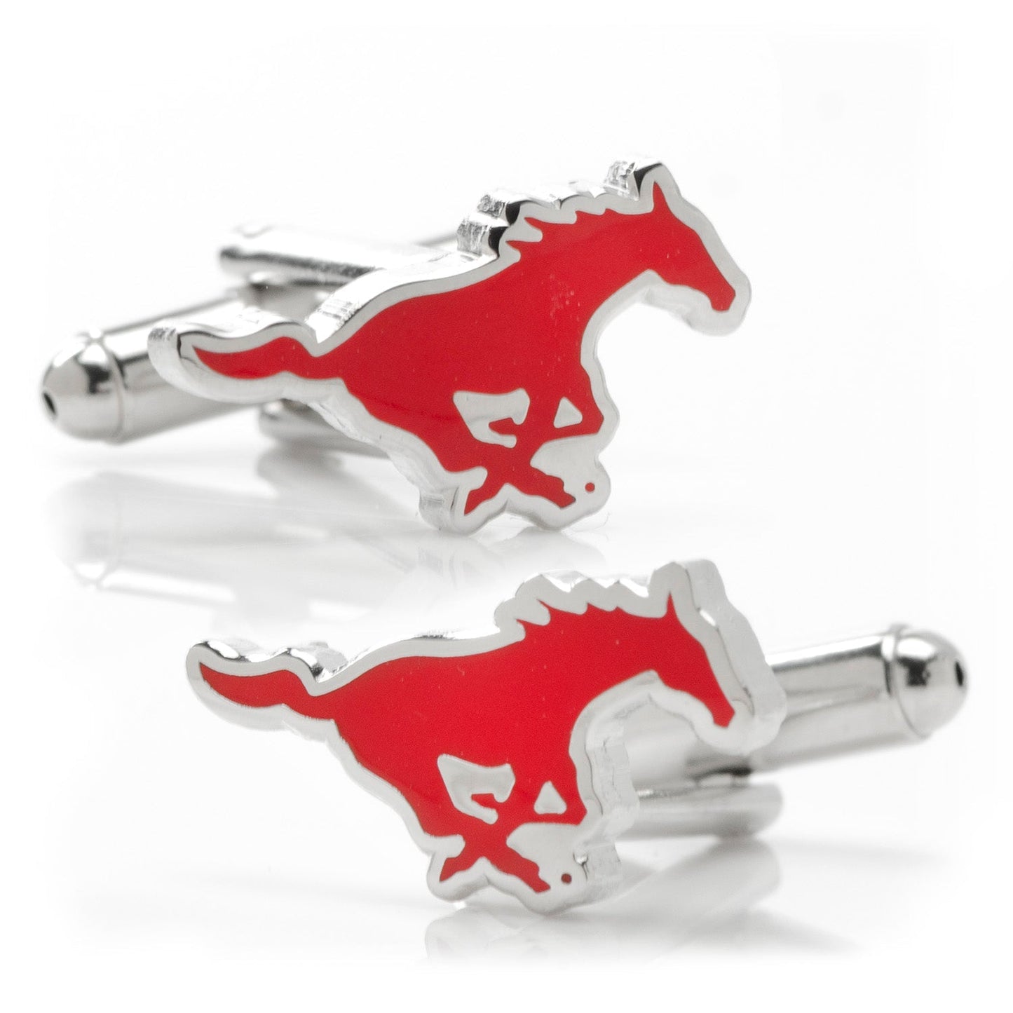 NCAA SMU Mustangs Cufflinks - themonogram manor 