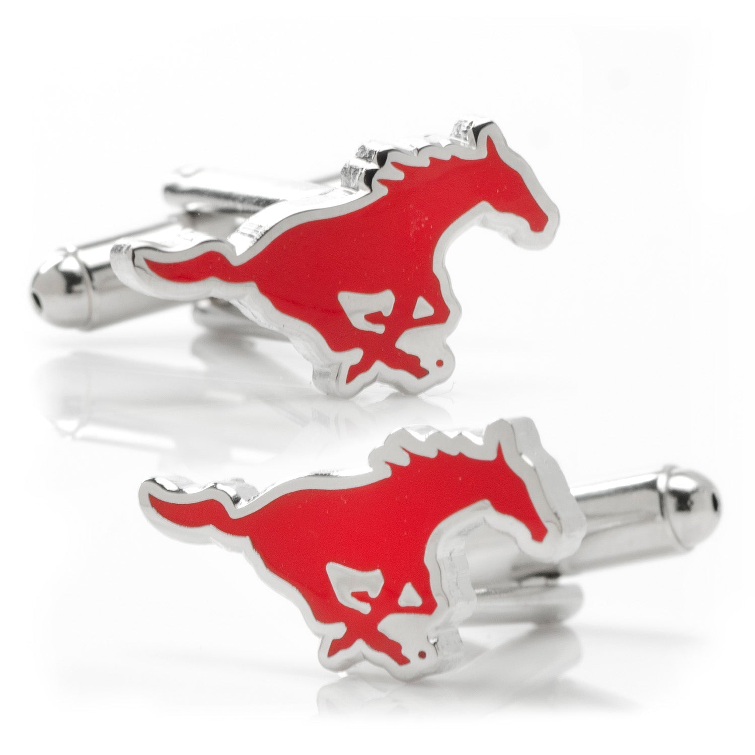 NCAA SMU Mustangs Cufflinks - themonogram manor 