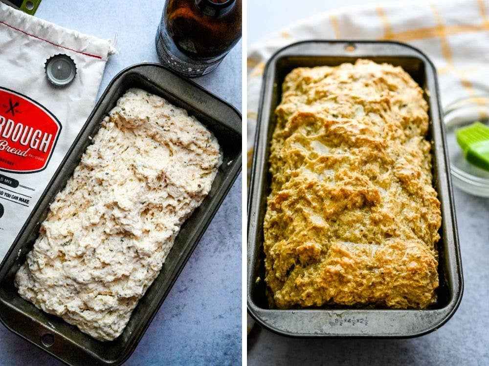 Texas Beer Bread - Rosemary - themonogram manor 