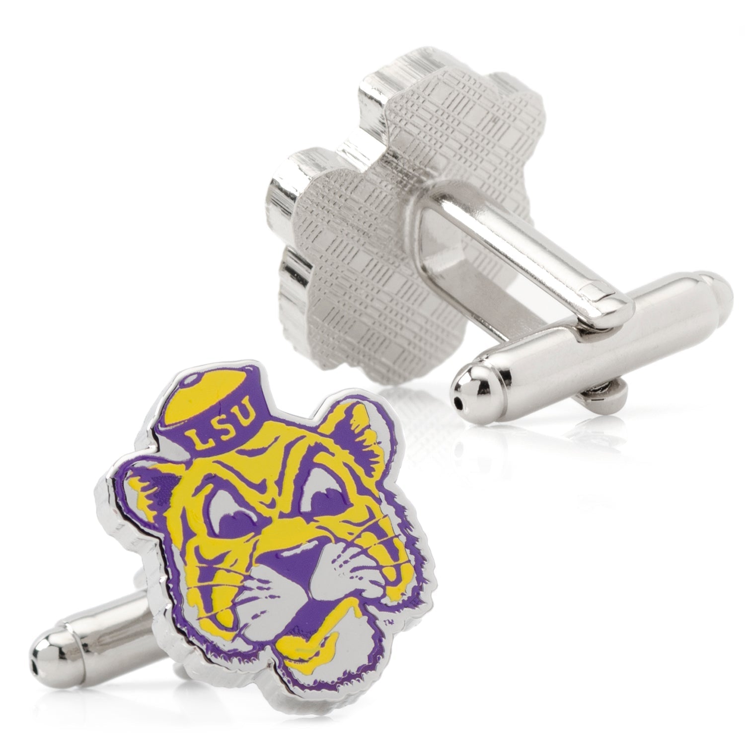 NCAA LSU Tigers Throwback Cufflinks - themonogram manor 