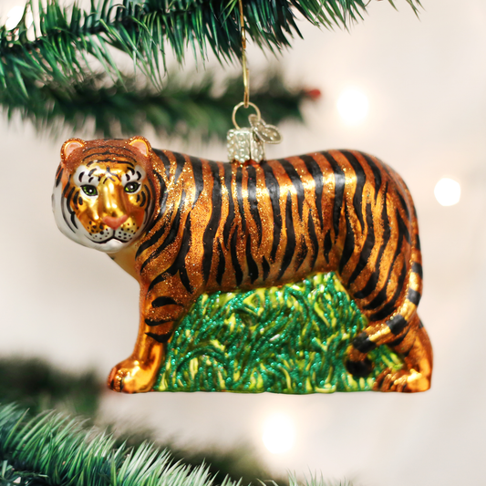 Tiger Ornament - themonogram manor 