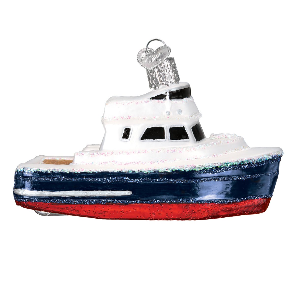 Charter Boat Ornament - #themonogram manor #