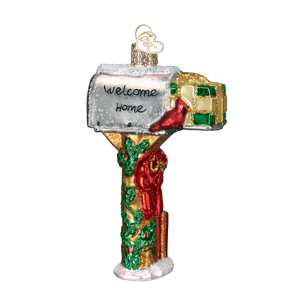Welcome Home Mailbox Ornament - themonogram manor 