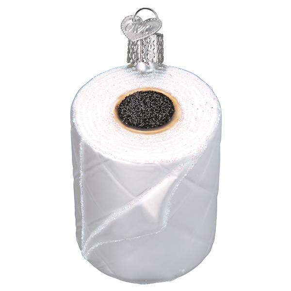 Toilet Paper Ornament - #themonogram manor #