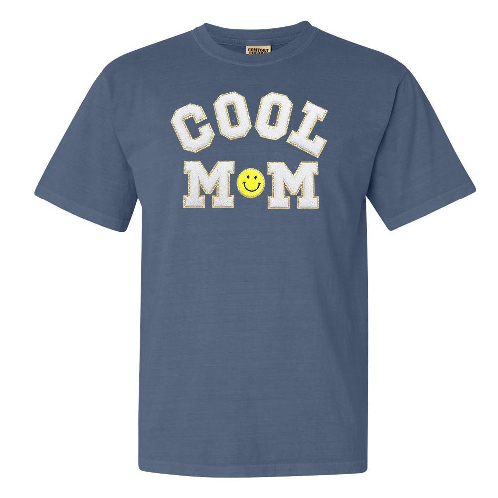 Cool Mom Letter Patch T-Shirt - themonogram manor 