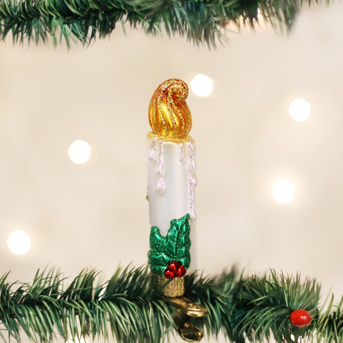 Clip - on Candle Ornament - themonogram manor 
