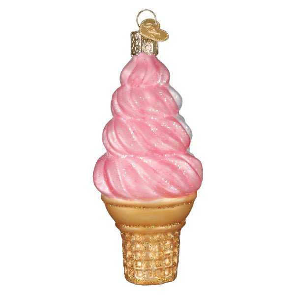 Strawberry Swirl Soft Serve Ornament - themonogram manor 
