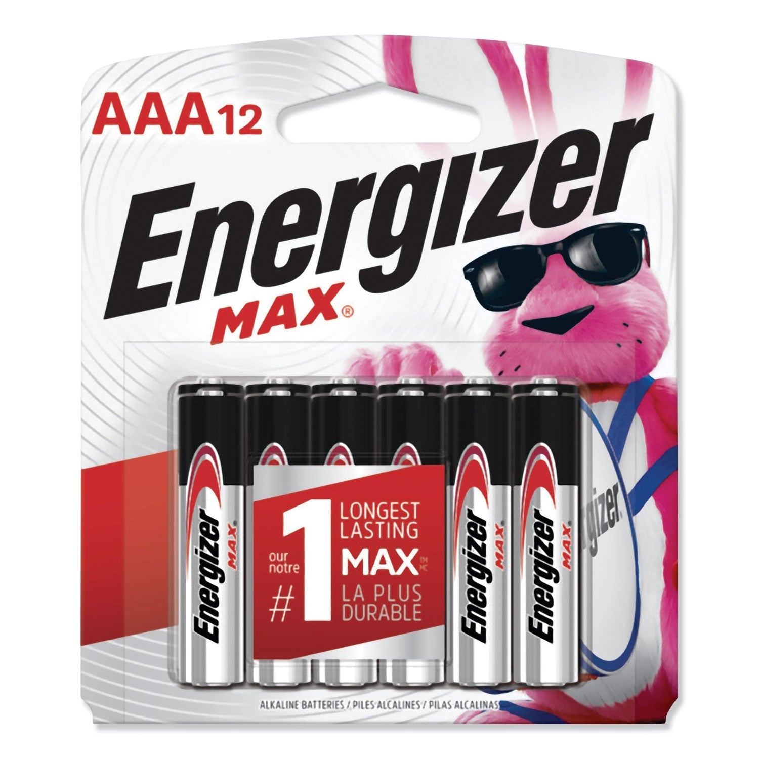 Energizer MAX Alkaline AAA Batteries, 1.5 V, 12/Pack - themonogram manor 