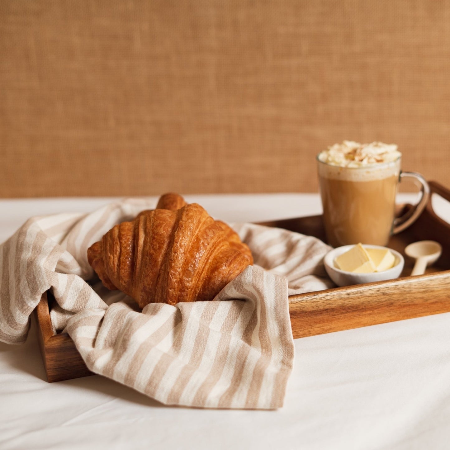 Pastry Cream Filled Croissant Take and Bake Pastries - themonogram manor 