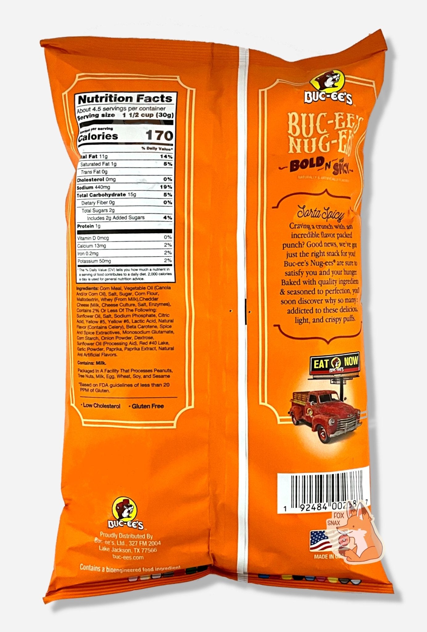 Buc - ee's Bold N Sorta Spicy Nug - ees - themonogram manor 
