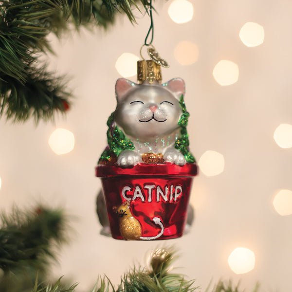 Catnip Cat Ornament - themonogram manor 