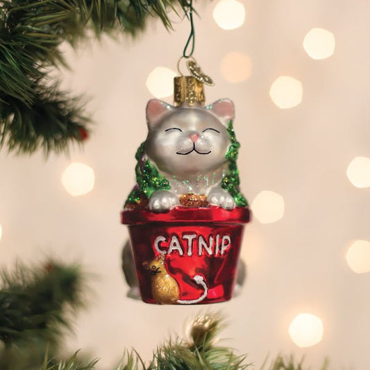 Catnip Cat Ornament - themonogram manor 