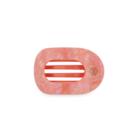 Dreamsicle Small Flat Round Hair Clip - themonogram manor 