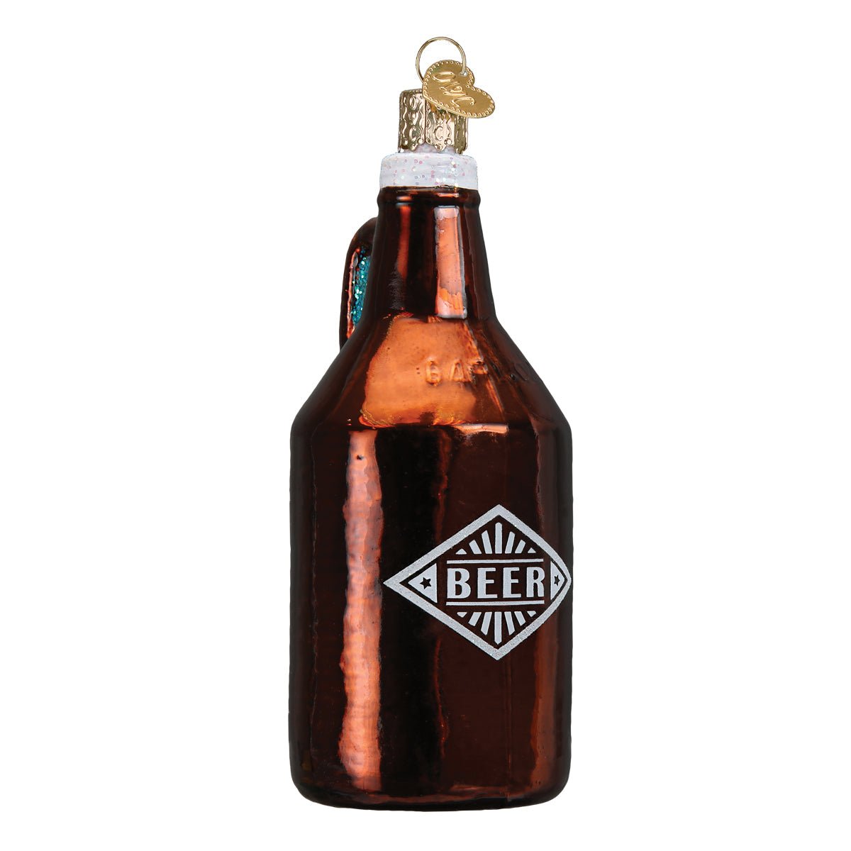 Beer Growler Ornament - themonogram manor 