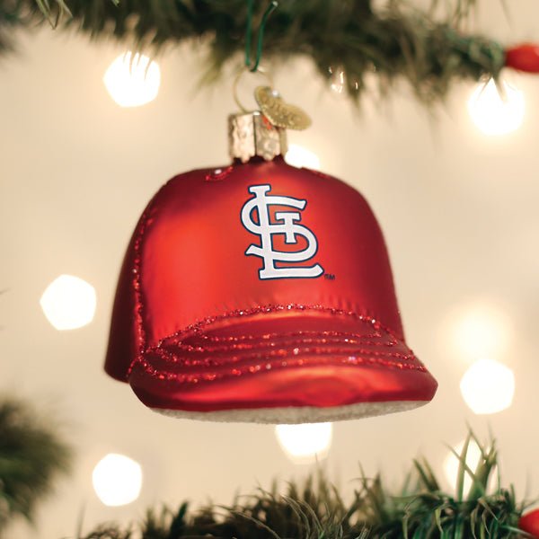 Cardinals Baseball Cap Ornament - #themonogram manor #