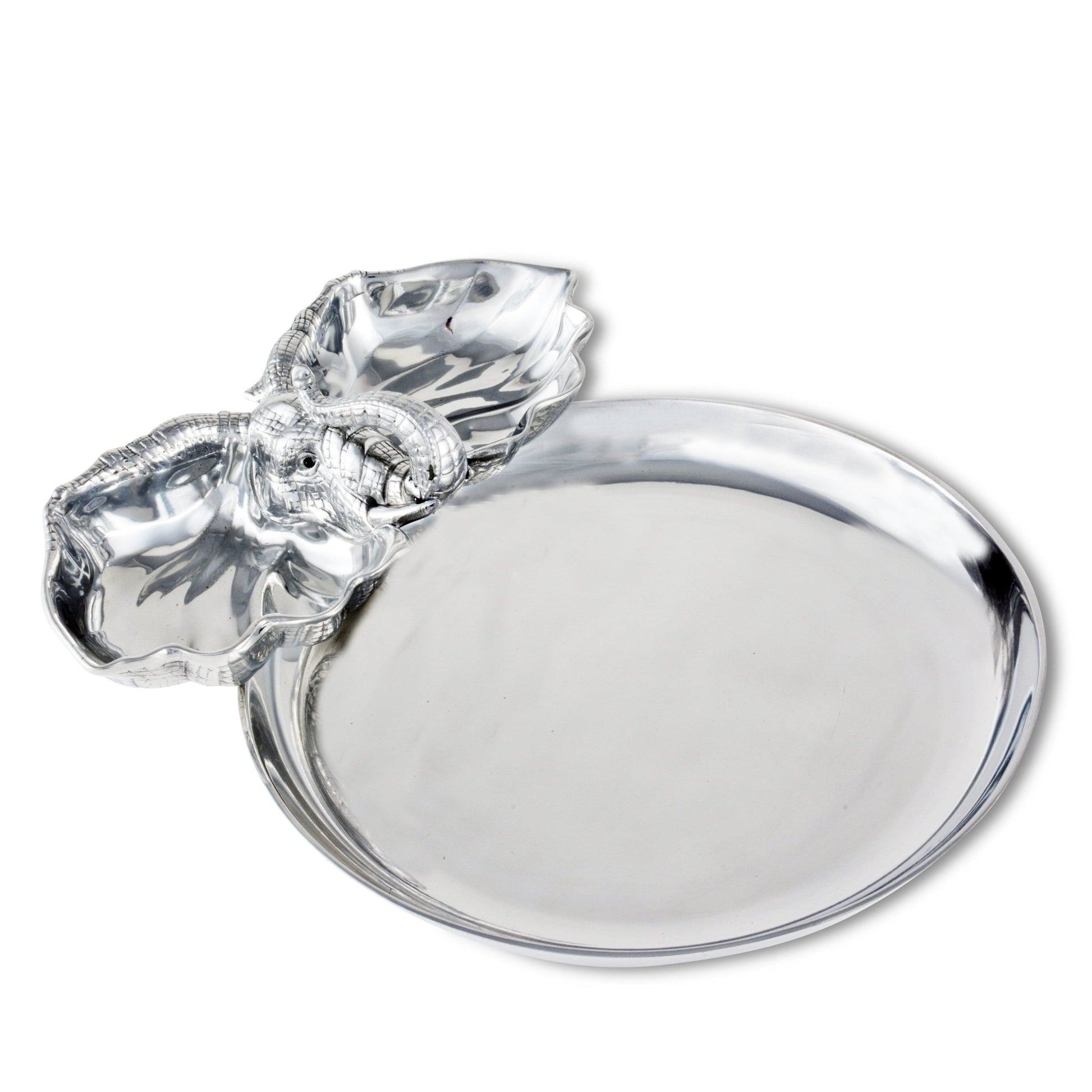 Elephant 14 Round Chip & Dip - themonogram manor 