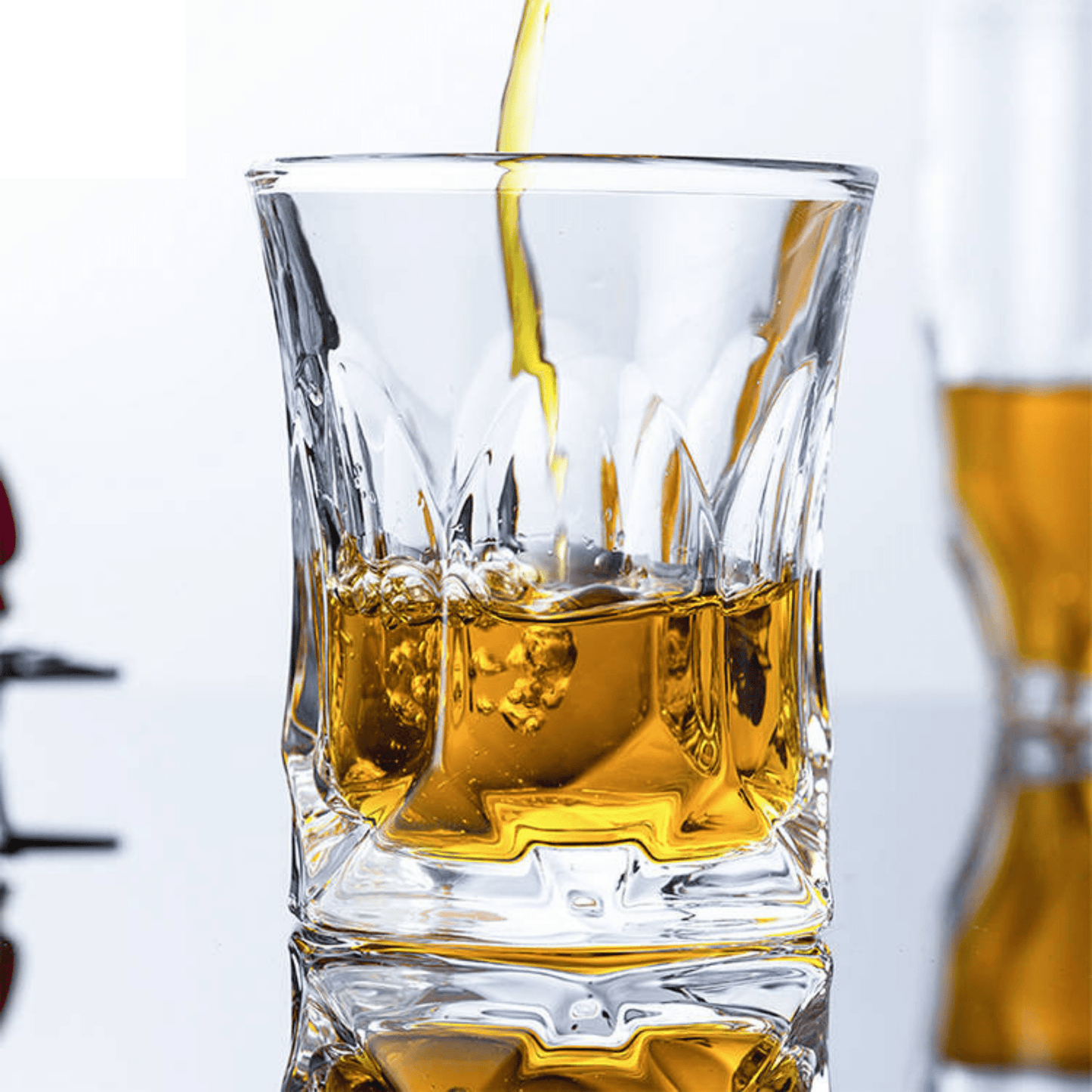Whiskey Glasses 9oz Premium Scotch Glasses Set of 2 - Old Fashioned Whiskey - themonogram manor 