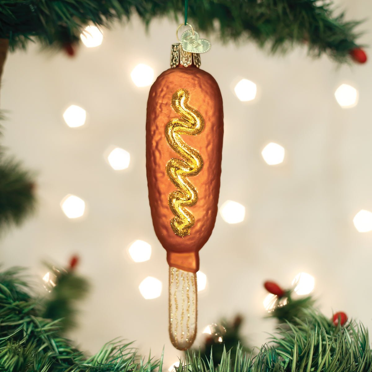 Corn Dog Ornament - themonogram manor 
