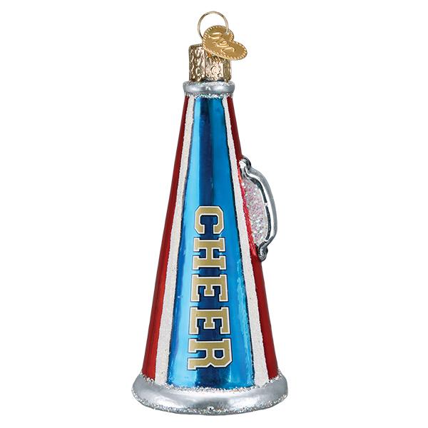 Cheer Megaphone Ornament - #themonogram manor #