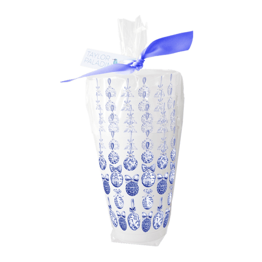 Chinoiserie Ornaments Frosted Cup - themonogram manor 
