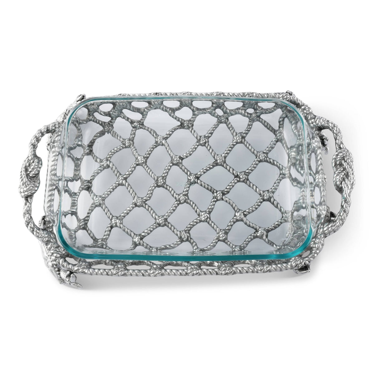 Crab and Net Casserole 3 Quart Holder - themonogram manor 