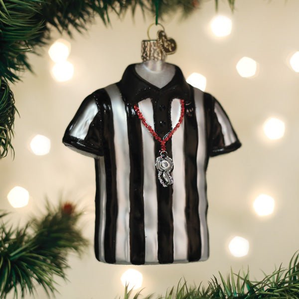 Referee Shirt Ornament - themonogram manor 