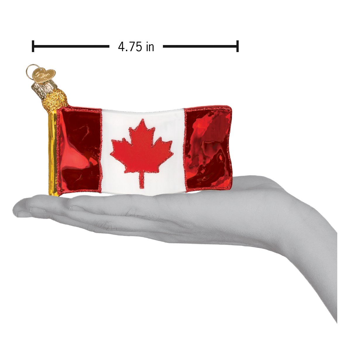 Canadian Flag Ornament - #themonogram manor #