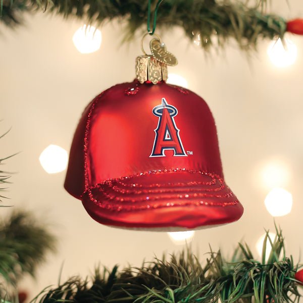 Angels Baseball Cap Ornament - themonogram manor 