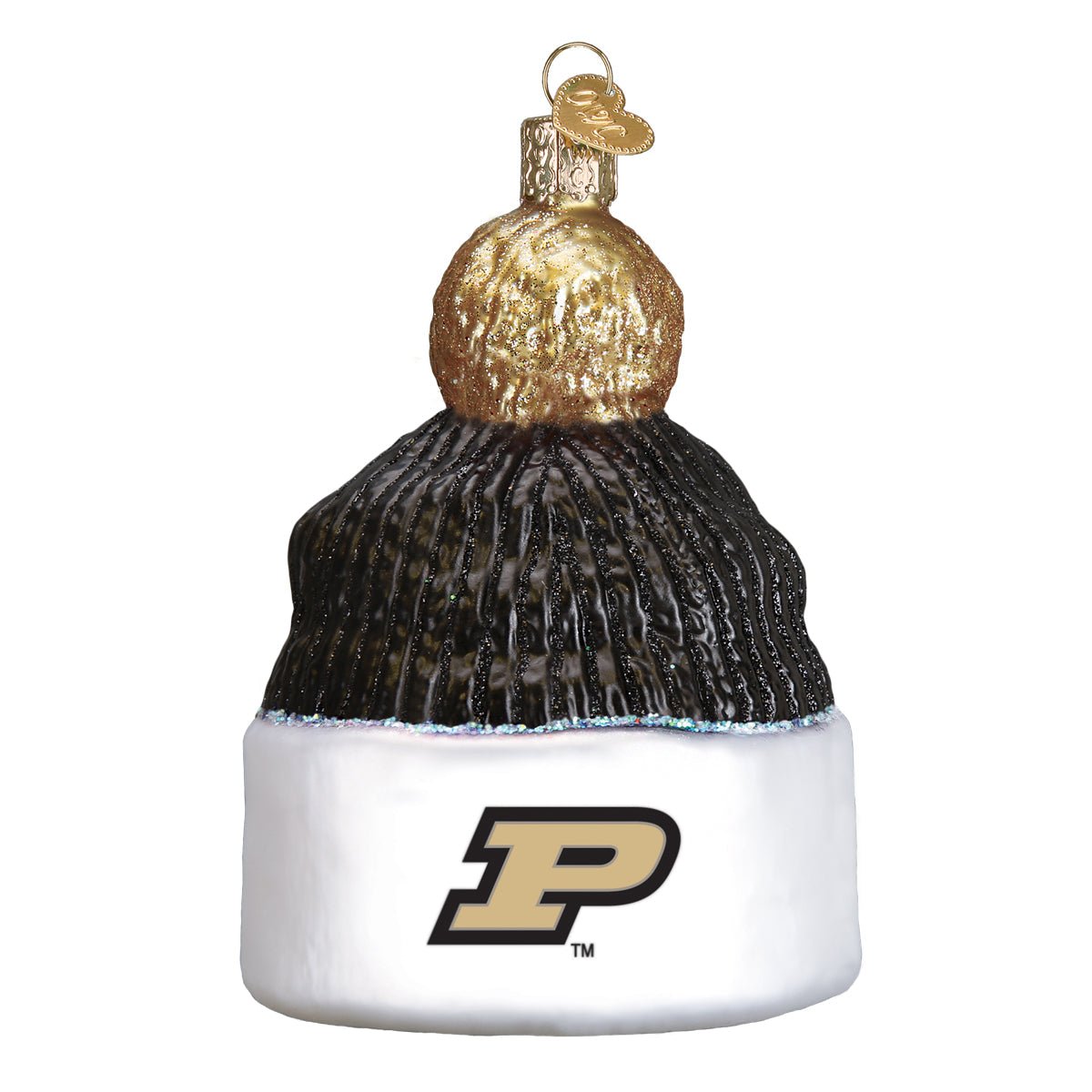 Purdue Beanie Ornament - themonogram manor 