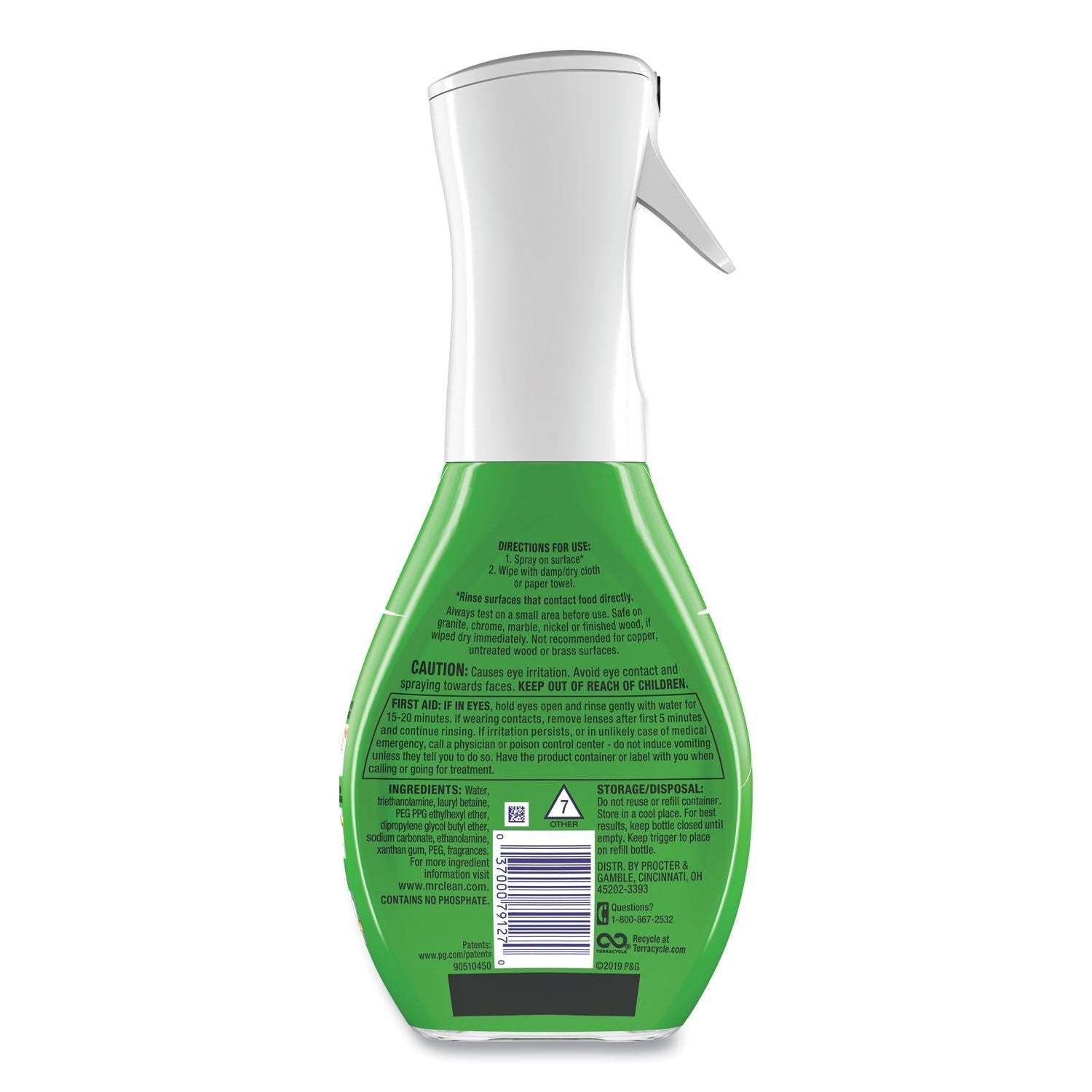 Mr. Clean Clean Freak Deep Cleaning Mist Multi - Surface Spray, Gain Original, 16 oz Spray Bottle, 6/Carton - themonogram manor 