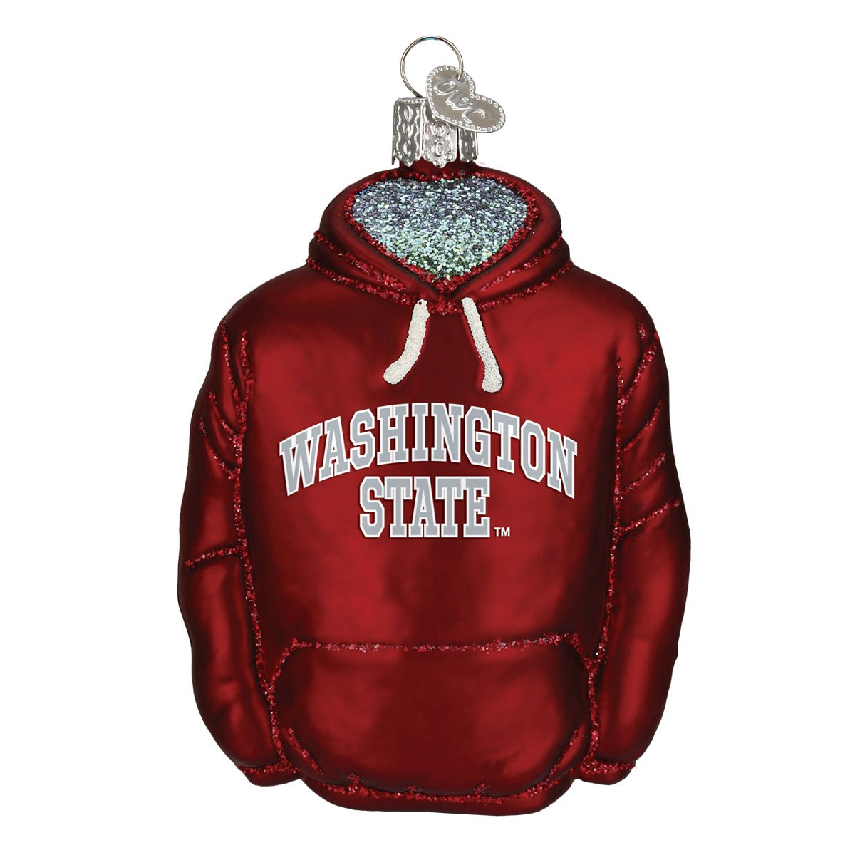 WSU Hoodie Ornament - themonogram manor 