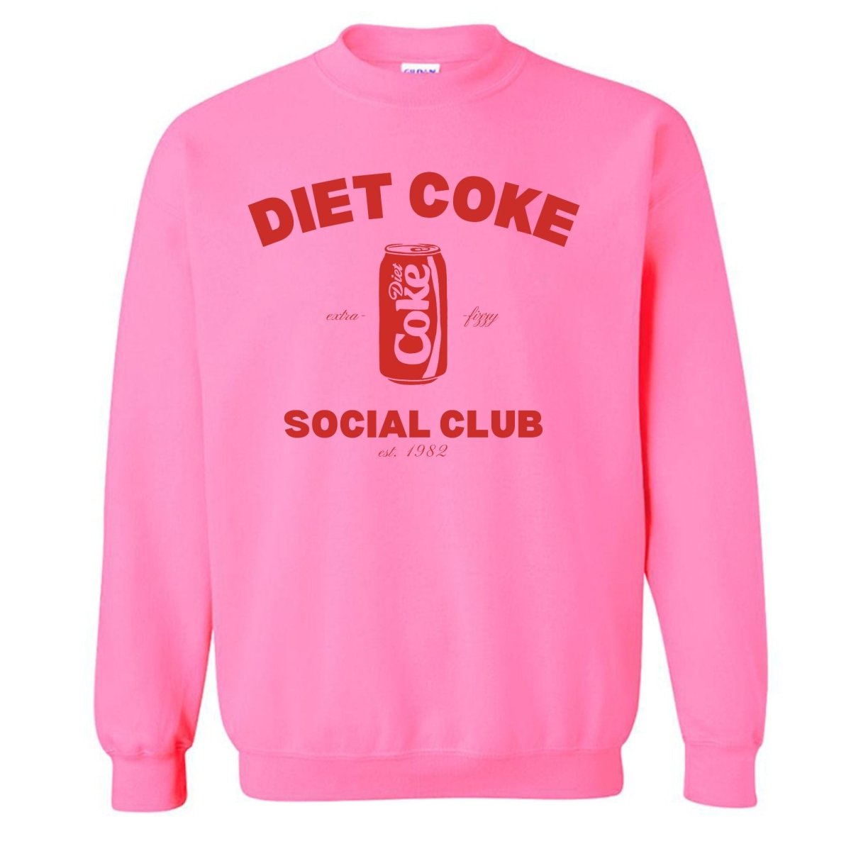 'Diet Coke Social Club' Crewneck Sweatshirt - themonogram manor 