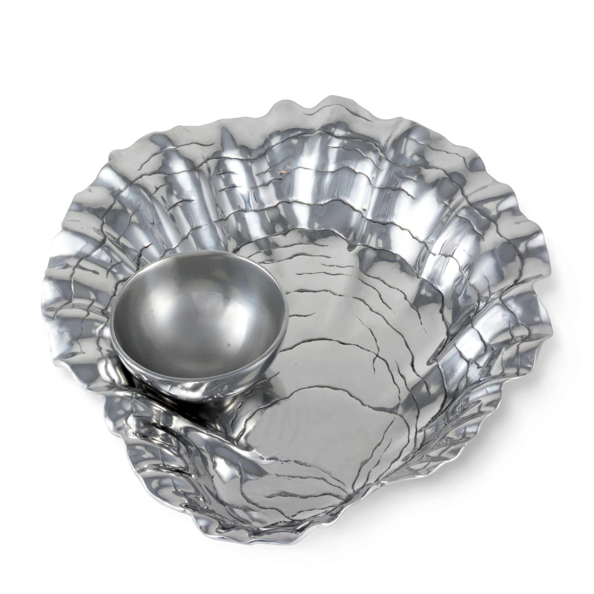 Oyster W/Pearl Chip & Dip - themonogram manor 