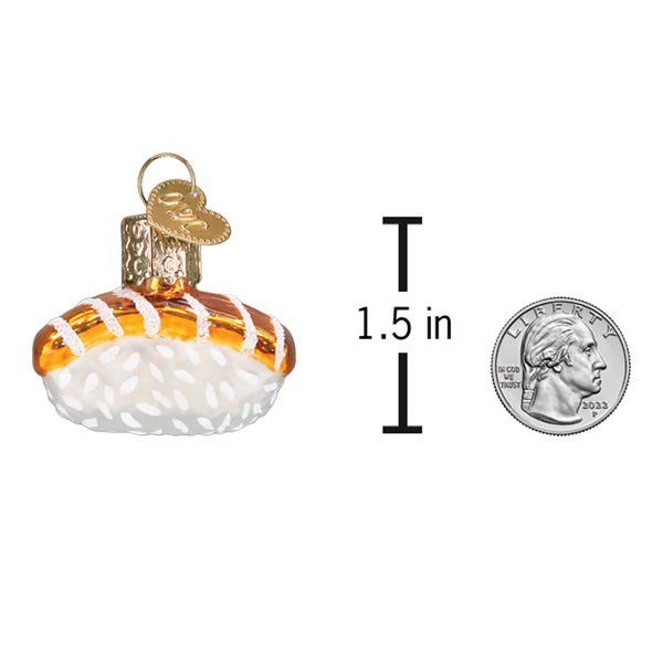 Mini Salmon Sushi Ornament - #themonogram manor #