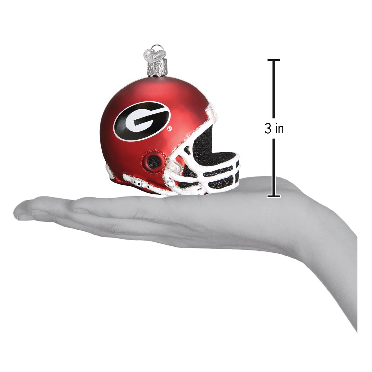 Georgia Helmet Ornament - themonogram manor 