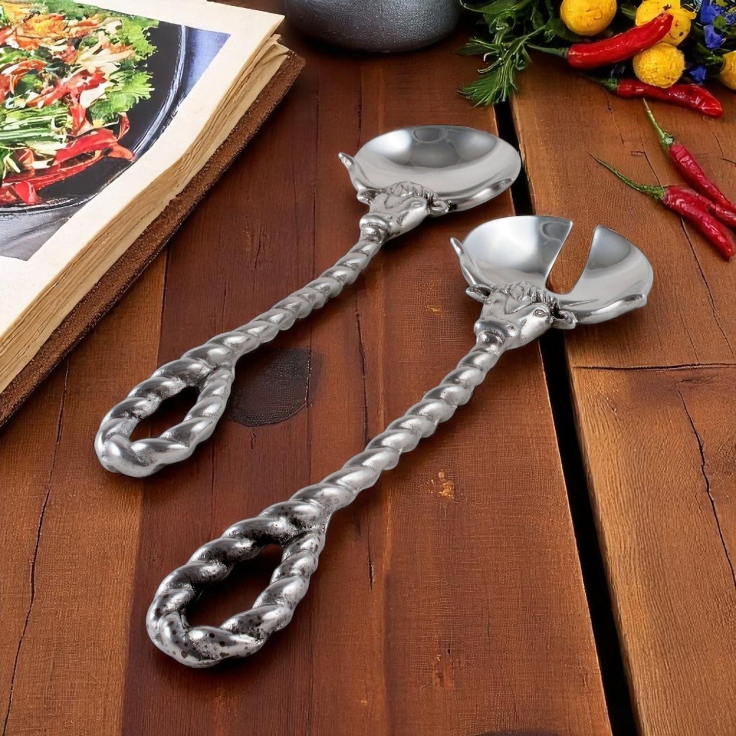 Longhorn Serving Set - themonogram manor 