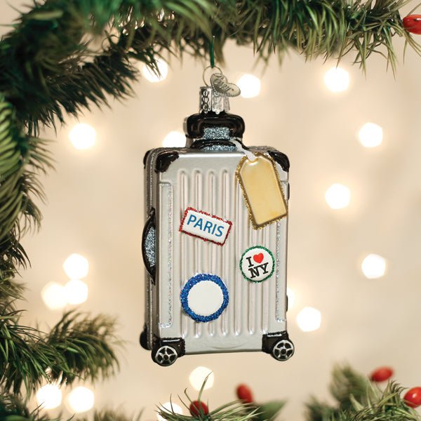 Rolling Suitcase Ornament - themonogram manor 