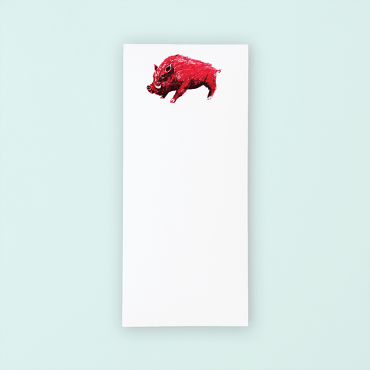 Red Hog Lists Pad - themonogram manor 