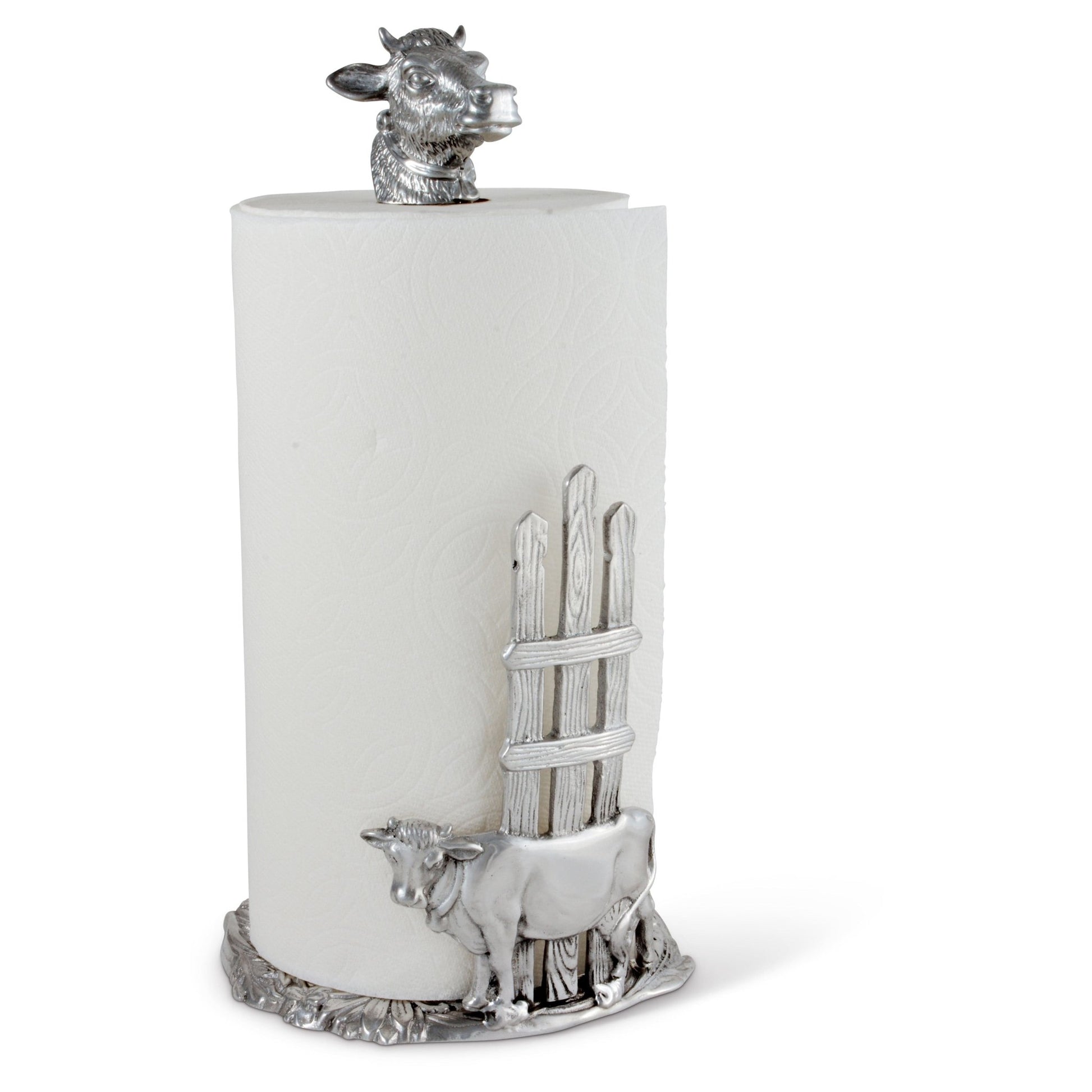 Cow Paper Towel Holder - themonogram manor 