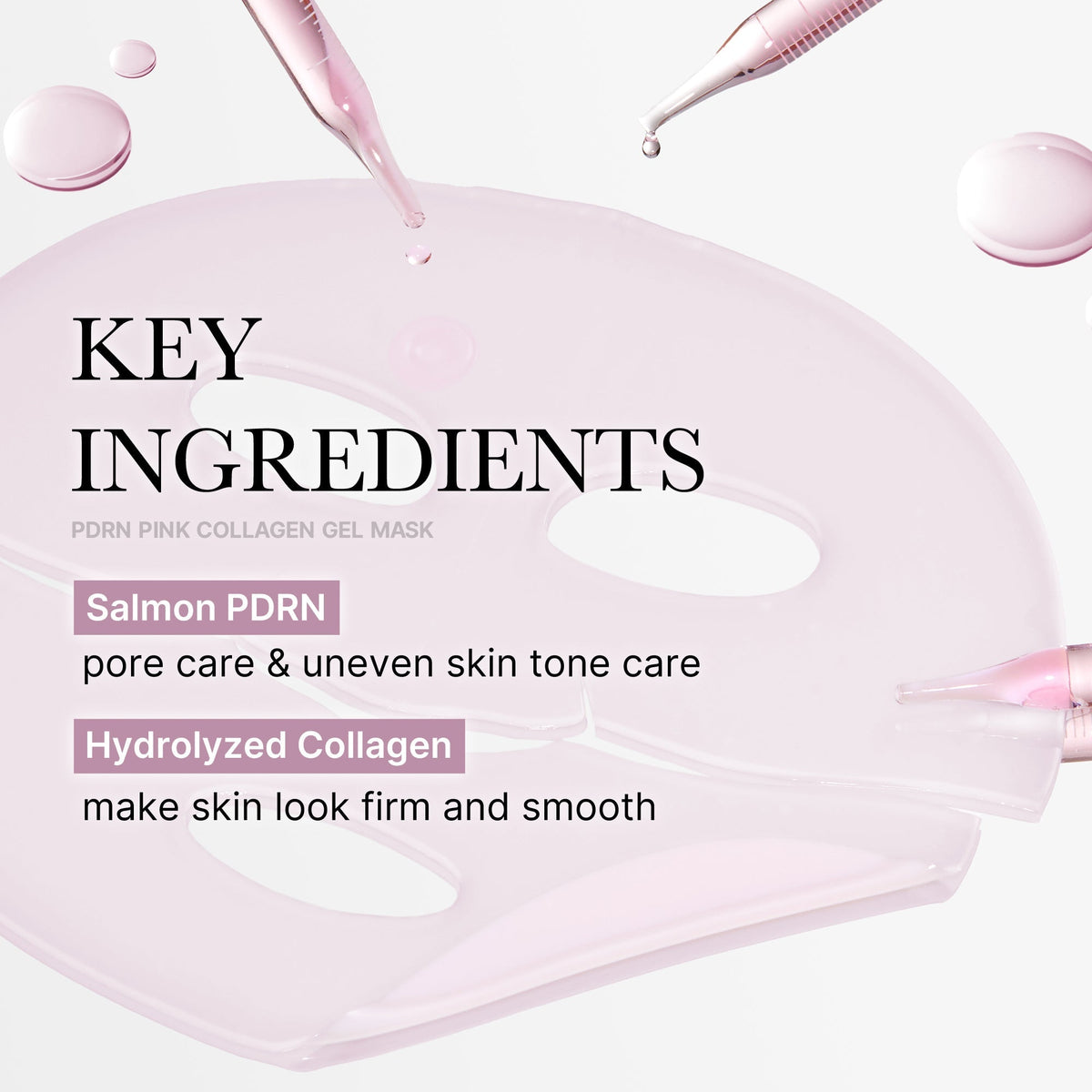 Salmon PDRN Pink Collagen Jelly Gel Mask - themonogram manor 