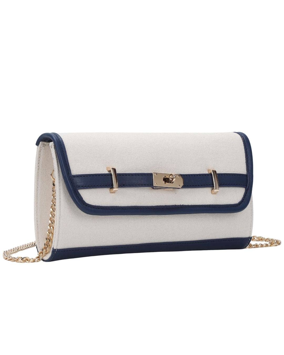 Andi - Canvas Clutch- WS - themonogram manor 