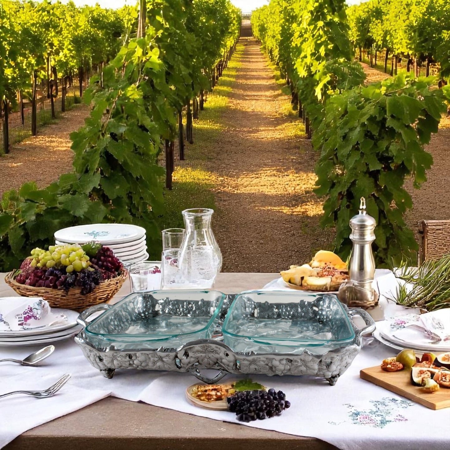 Grape Pyrex Holder 2qt - themonogram manor 