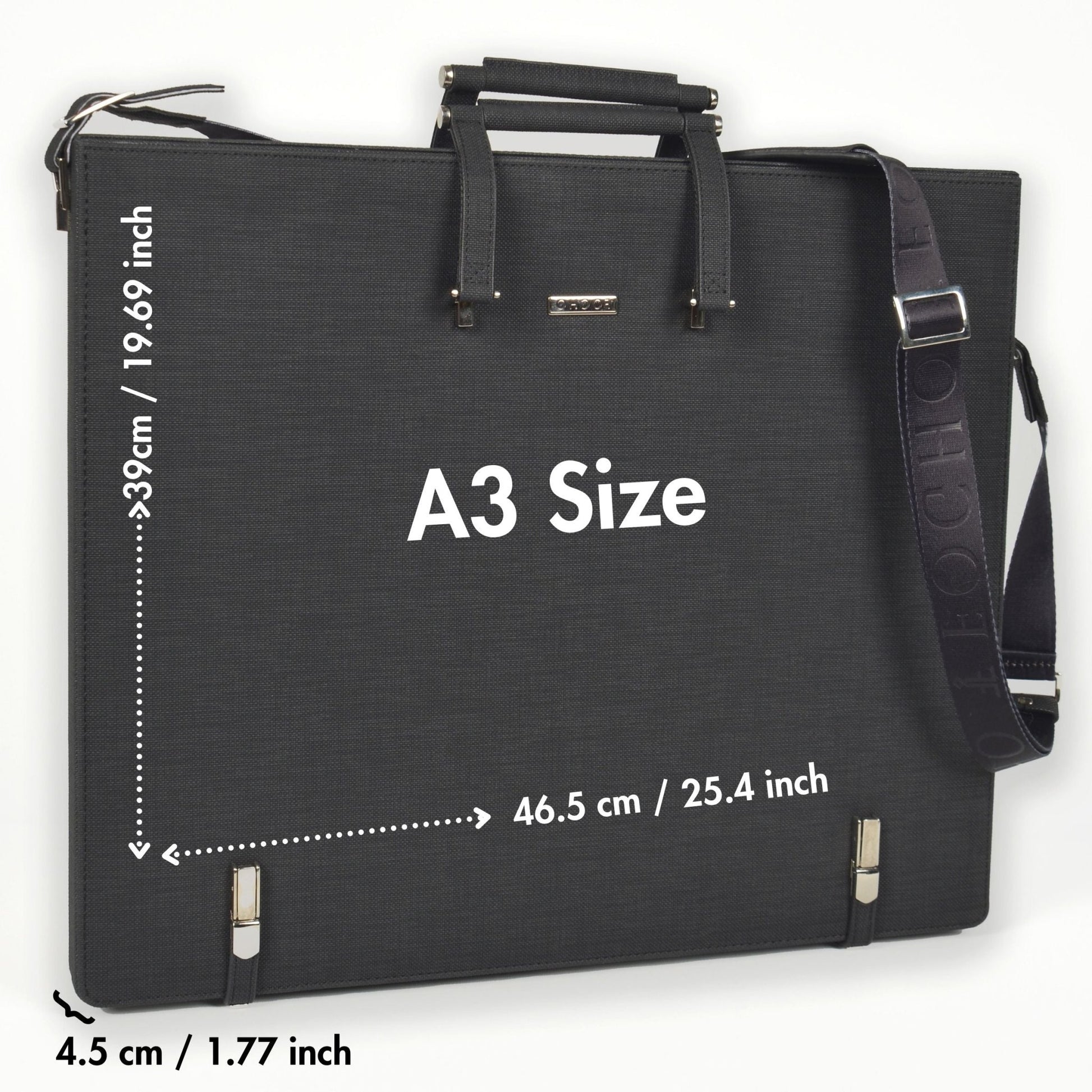 Leather Binder Leather Portfolio Gifts For Painters - Portfolio Binder - Art Supplies Organizer - themonogram manor 