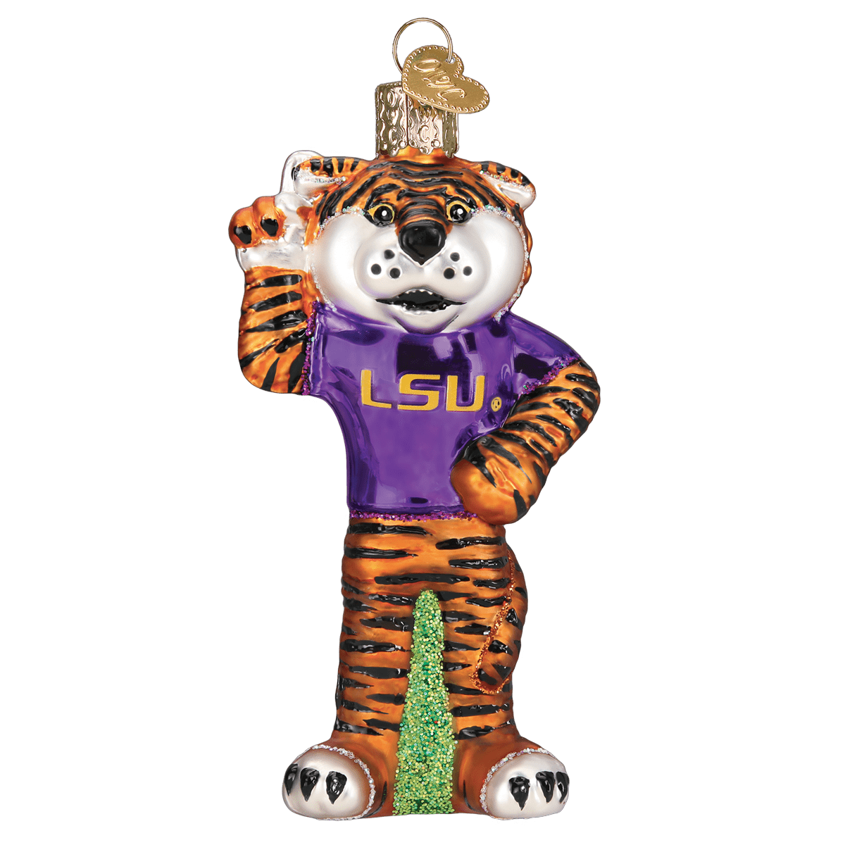 LSU Mike The Tiger Ornament - themonogram manor 