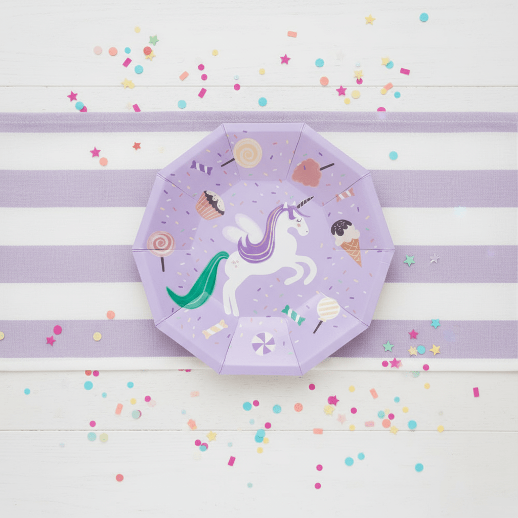 Sweet Unicorn Small Plates (Set of 8) - themonogram manor 